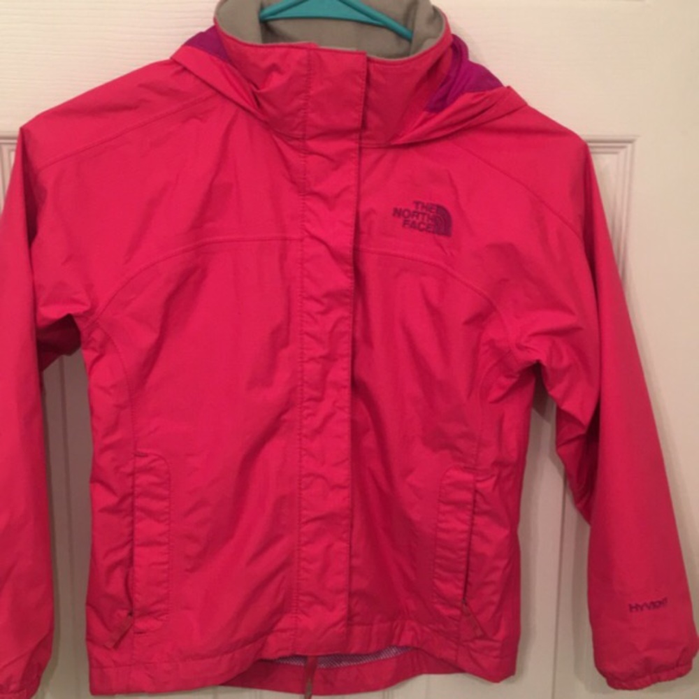 Girls north face jacket size 6